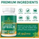 Ulmubra Supplément de lutéoline liposomale 800 MG, 60 capsules molles