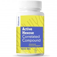 Vitablosom Active Hexose Correlated Compound Natural Mushroom Supplement 1500mg, 90 Capsules