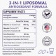 Vitablossom Liposomal 3 in 1 Anti-oxidant Complex, CoQ10 +Trans-Resveratrol 2000mg Vitablossom Liposomal 3 in 1 Anti-oxidant Complex, CoQ10 +Trans-Resveratrol 2000mg
