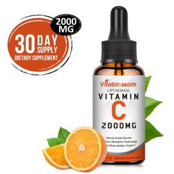 Vitablossom Maximum Absorption Liposomal Vitamin C Drops 2000mg Vitablossom Maximum Absorption Liposomal Vitamin C Drops 2000mg