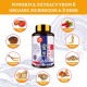 Yasumako Japanese Reishi Mushroom Complex Supplement 1500mg - Reishi,Chaga,Cordyceps,Lion's Mane,Maitake,Agaricus Mushrooms Extract & 3 Herb, Organic Mushroom Capsules