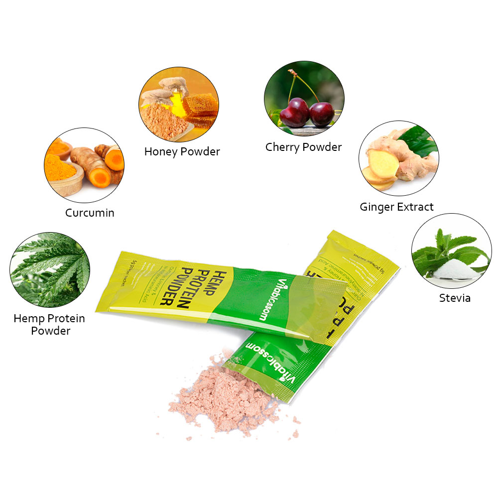 Advantages and characteristics of Vitablossom hemp protein powder Vitablossom Protein